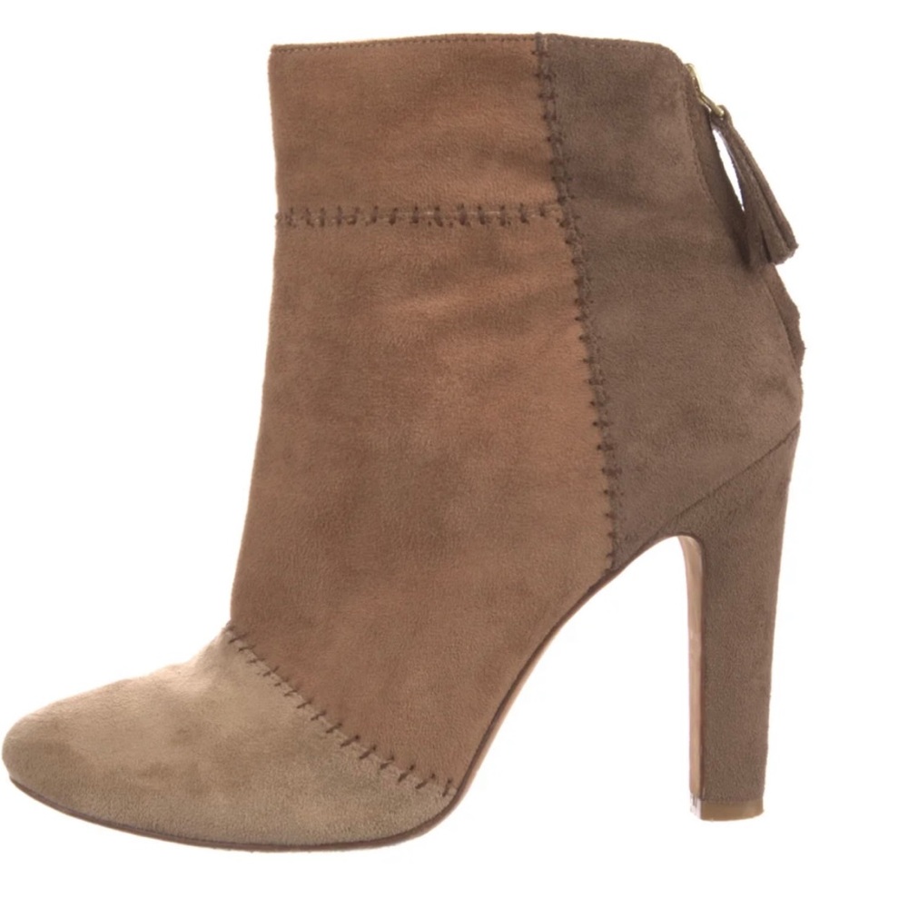 Joie Brown Booties in Suede